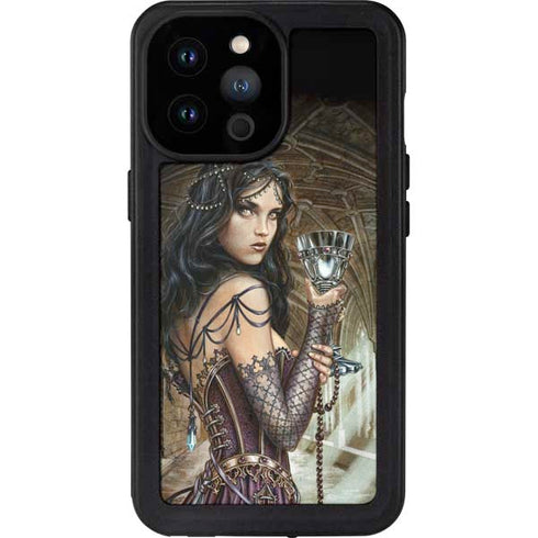 Alchemy Carta Name Of The Rose iPhone 14 Pro Max Waterproof Case