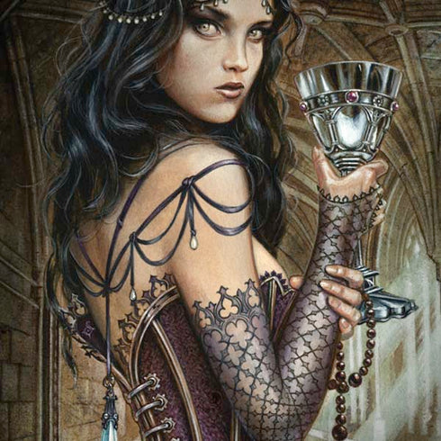 Alchemy Carta Name Of The Rose iPhone X Skin