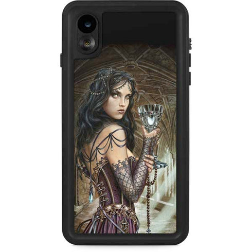 Alchemy Carta Name Of The Rose iPhone XR Waterproof Case