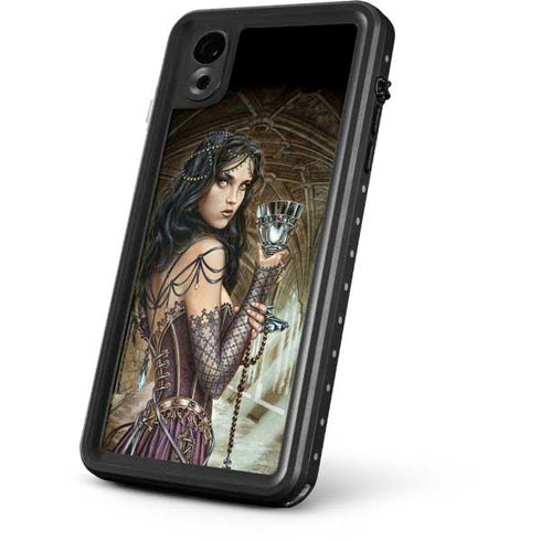 Alchemy Carta Name Of The Rose iPhone XR Waterproof Case