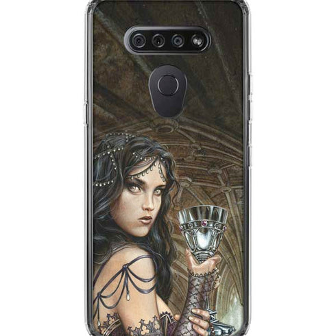 Alchemy Carta Name Of The Rose LG K51/Q51 Clear Case