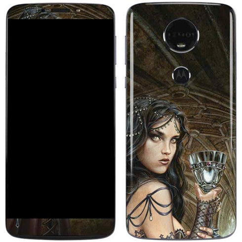 Alchemy Carta Name Of The Rose Moto E5 Plus Skin