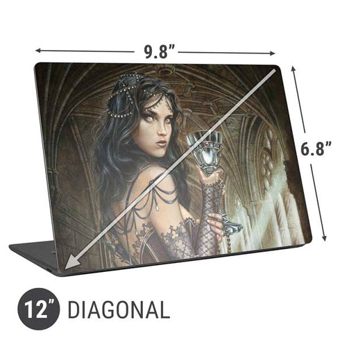 Alchemy Carta Name Of The Rose Universal Laptop 12in (9.8 x 6.8in) Skin