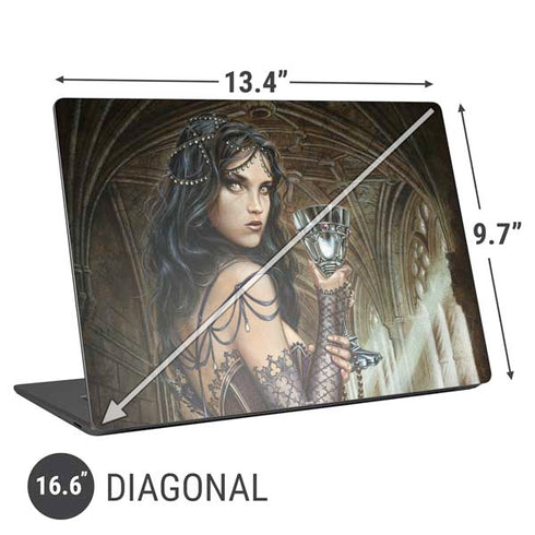 Alchemy Carta Name Of The Rose Universal Laptop 16.6in (13.4 x 9.7in) Skin