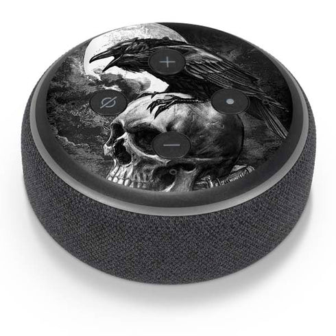 Alchemy Carta Poe's Raven Amazon Echo Dot Skin