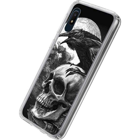Alchemy Carta Poe's Raven Galaxy A10e Clear Case