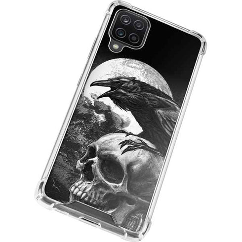 Alchemy Carta Poe's Raven Galaxy A12 Clear Case