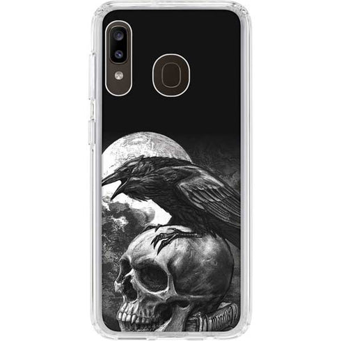 Alchemy Carta Poe's Raven Galaxy A20 Clear Case