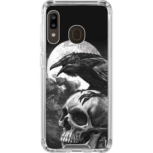 Alchemy Carta Poe's Raven Galaxy A30 Clear Case