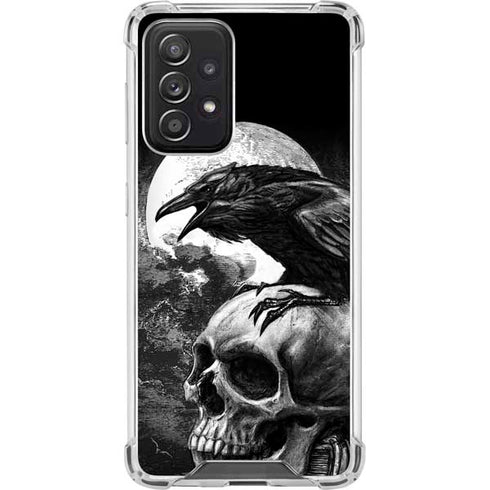 Alchemy Carta Poe's Raven Galaxy A52 5G Clear Case