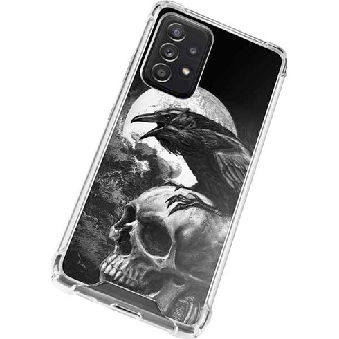 Alchemy Carta Poe's Raven Galaxy A52 5G Clear Case