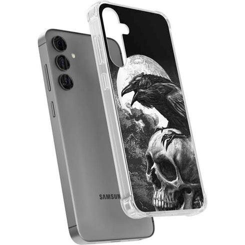 Alchemy Carta Poe's Raven Galaxy S24 Plus Clear Case