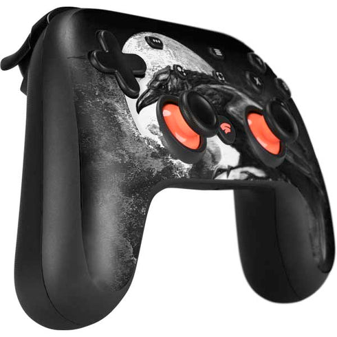 Alchemy Carta Poe's Raven Google Stadia Controller Skin
