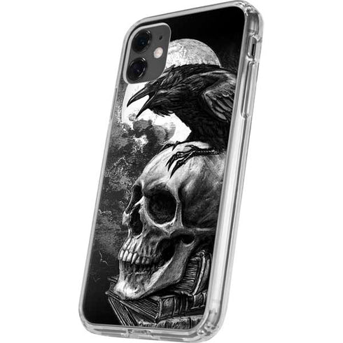 Alchemy Carta Poes Raven iPhone 11 Clear Case
