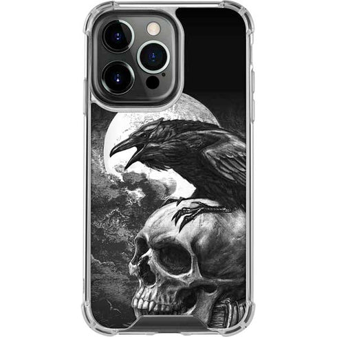 Alchemy Carta Poe's Raven iPhone 15 Pro Clear Case