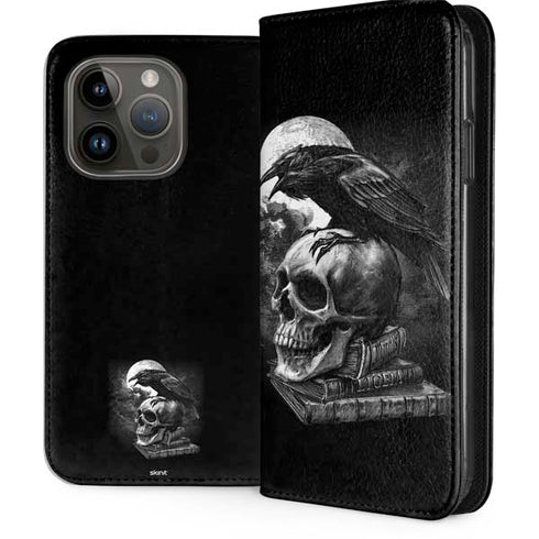 Alchemy Carta Poe's Raven iPhone 14 Pro Folio Case