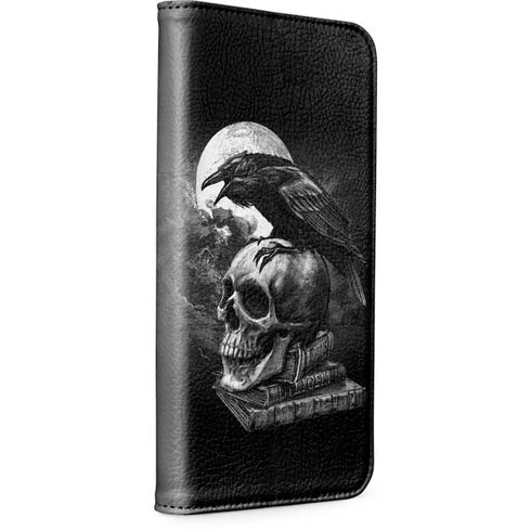 Alchemy Carta Poe's Raven iPhone 15 Pro Folio Case