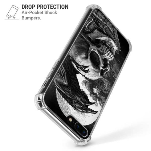 Alchemy Carta Poes Raven iPhone 7/8 Plus Clear Case