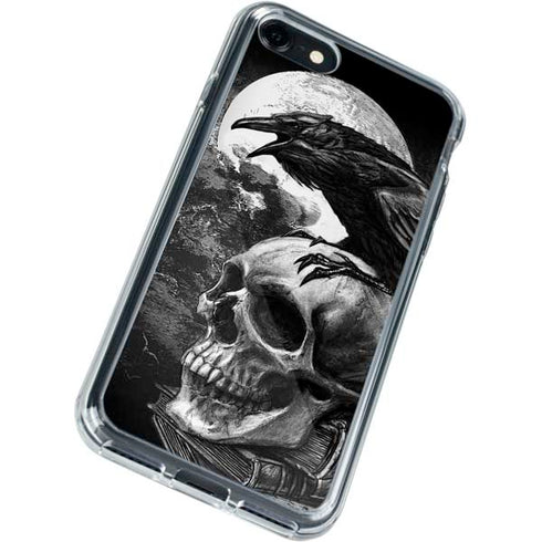 Alchemy Carta Poe's Raven iPhone SE (2nd & 3rd Gen) Clear Case