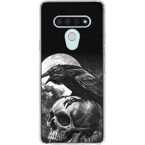 Alchemy Carta Poes Raven LG Stylo 6 Clear Case