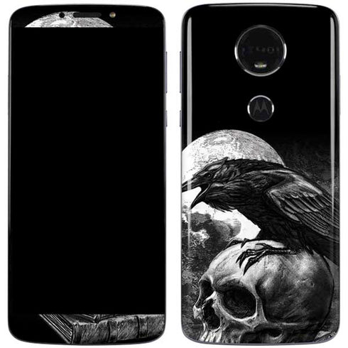 Alchemy Carta Poe's Raven Moto E5 Plus Skin