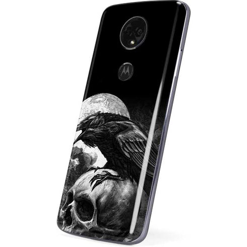 Alchemy Carta Poe's Raven Moto E5 Plus Skin