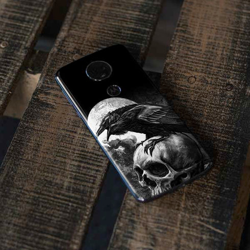 Alchemy Carta Poe's Raven Moto E5 Plus Skin