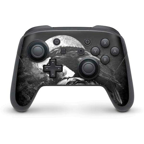 Alchemy Carta Poe's Raven Nintendo Switch Pro Controller Skin