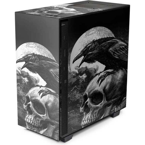 Alchemy Carta Poe's Raven NZXT H510 Compact ATX Mid-Tower Case Skin