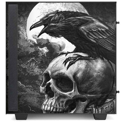 Alchemy Carta Poe's Raven NZXT H510 Compact ATX Mid-Tower Case Skin