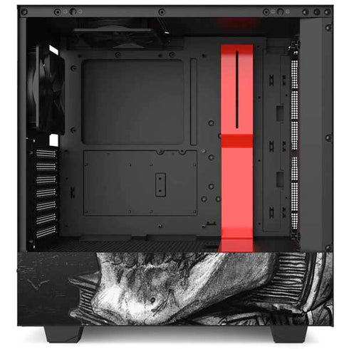 Alchemy Carta Poe's Raven NZXT H510 Compact ATX Mid-Tower Case Skin