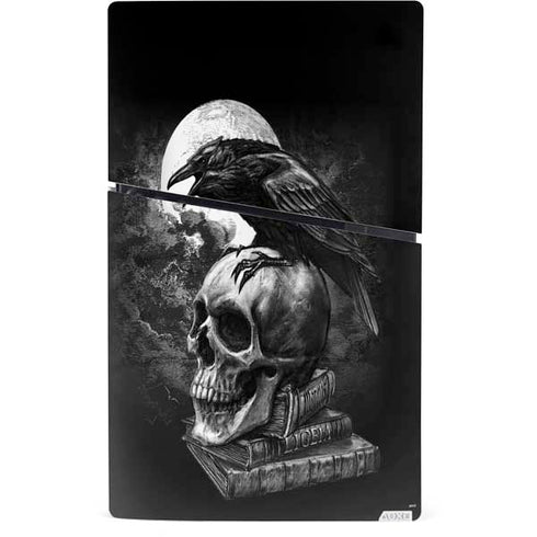 Alchemy Carta Poe's Raven PS5 Slim Digital Edition Console Skin