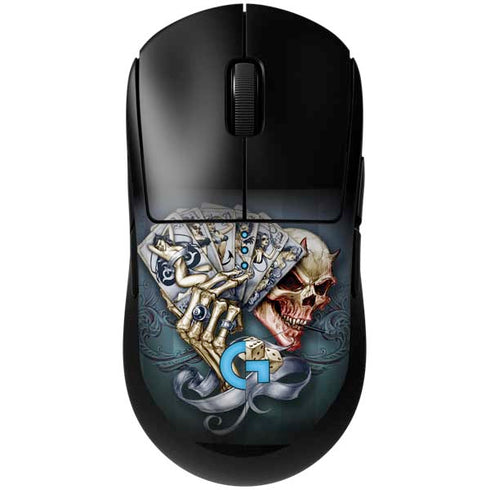 Alchemy Carta Read Em and Weep G Pro Wireless Gaming Mouse Skin
