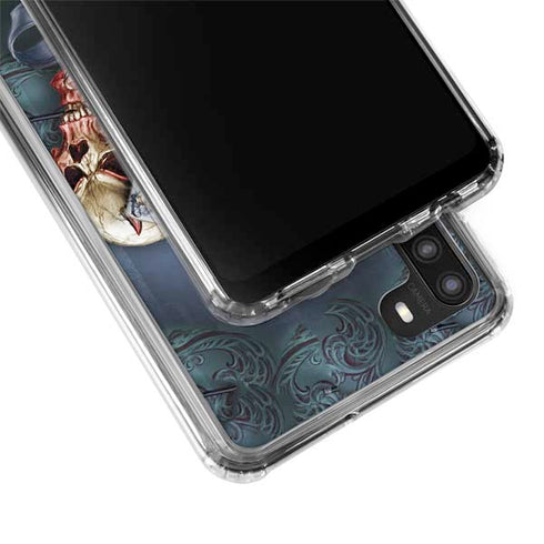 Alchemy Carta Read Em and Weep Galaxy A21 Clear Case