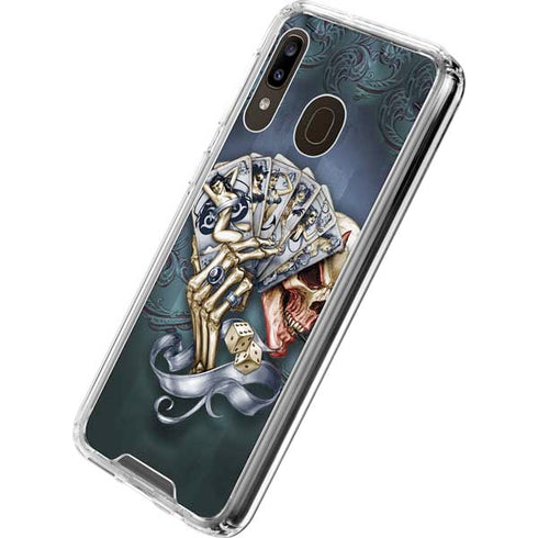 Alchemy Carta Read Em and Weep Galaxy A30 Clear Case