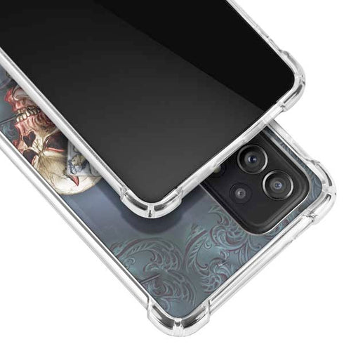 Alchemy Carta Read Em and Weep Galaxy A72 5G Clear Case