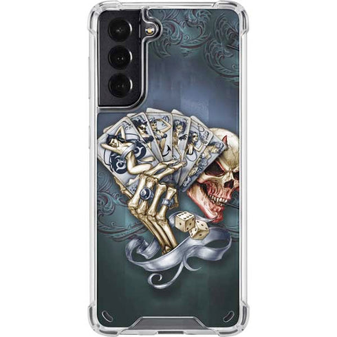 Alchemy Carta Read Em and Weep Galaxy S21 5G Clear Case