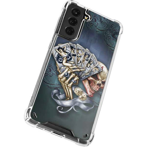 Alchemy Carta Read Em and Weep Galaxy S21 5G Clear Case