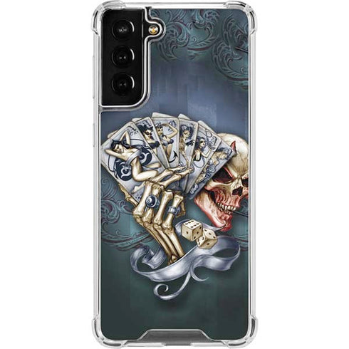 Alchemy Carta Read Em and Weep Galaxy S21 FE Clear Case