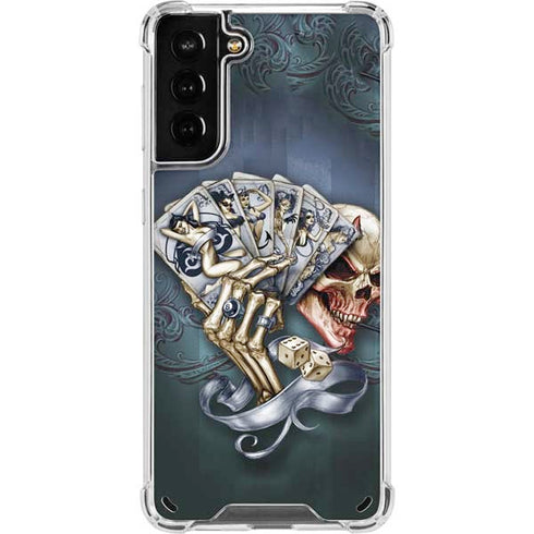 Alchemy Carta Read Em and Weep Galaxy S21 Plus 5G Clear Case