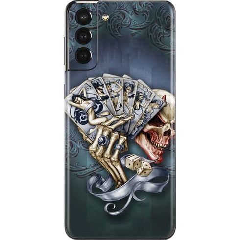 Alchemy Carta Read Em and Weep Galaxy S21 Plus 5G Skin