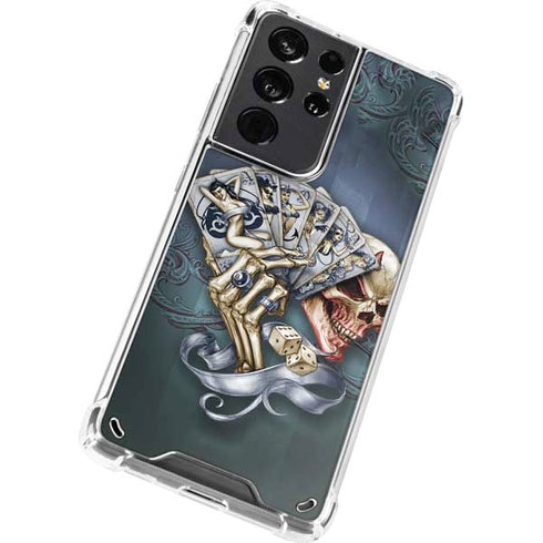 Alchemy Carta Read Em and Weep Galaxy S21 Ultra 5G Clear Case