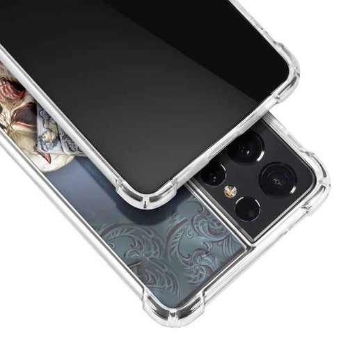 Alchemy Carta Read Em and Weep Galaxy S21 Ultra 5G Clear Case