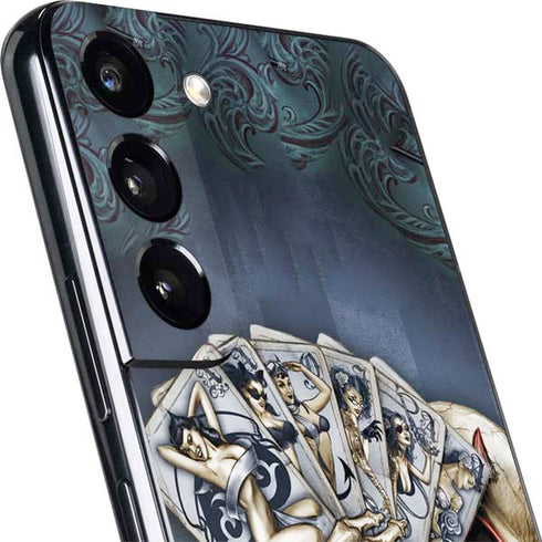 Alchemy Carta Read Em and Weep Galaxy S22 Skin