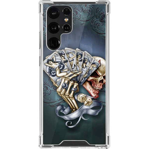 Alchemy Carta Read Em and Weep Galaxy S22 Ultra Clear Case