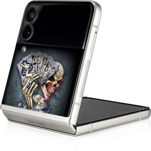 Alchemy Carta Read Em and Weep Galaxy Z Flip4 5G Skin