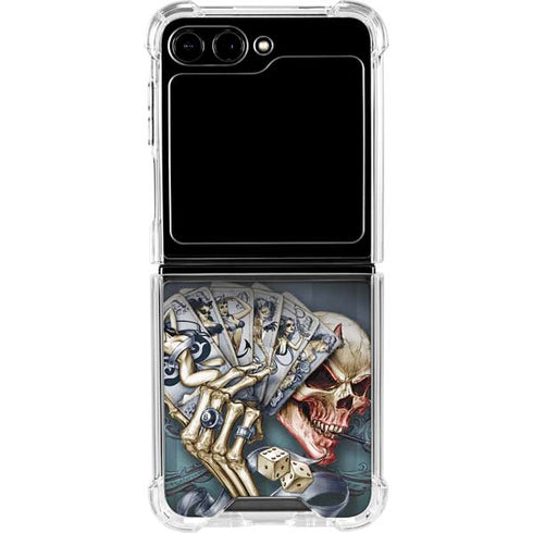 Alchemy Carta Read Em and Weep Galaxy Z Flip5 5G Clear Case