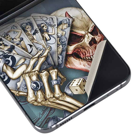 Alchemy Carta Read Em and Weep Galaxy Z Flip5 5G Skin