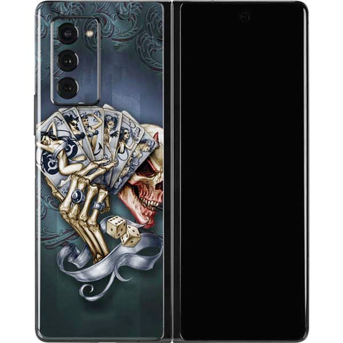 Alchemy Carta Read Em and Weep Galaxy Z Fold2 5G Skin