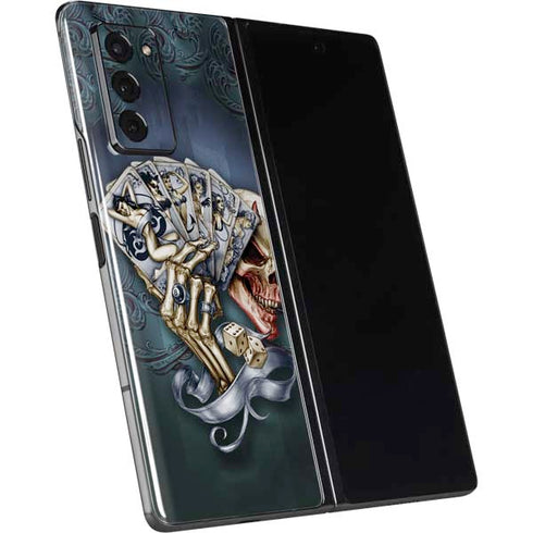 Alchemy Carta Read Em and Weep Galaxy Z Fold2 5G Skin